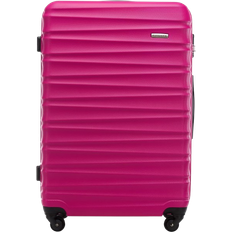 Large suitcase Wittchen Large Suitcase 77cm - Pink