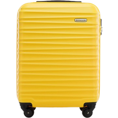 ABS Plastic Cabin Bags Wittchen Small 54cm - Yellow