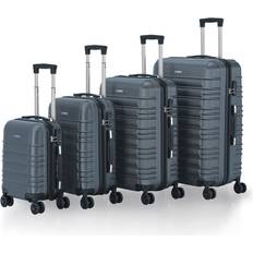 Koffer-Sets Juskys Rome Set of 4 - Anthracite