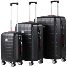 Monzana Exopack Set of 3 - Black