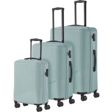 Travelite Bali Suitcase 3 delar - Mint