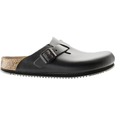 Birkenstock Mocka Träskor Birkenstock Boston Supergrip - Black