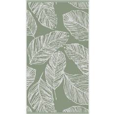 Fusion Floral Bath Towel Green (130x70cm)