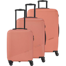 Travelite Bali Suitcase 3 delar - Coral