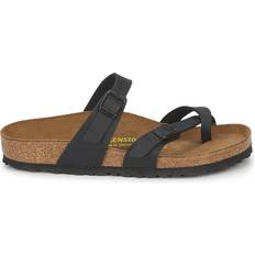 Birkenstock Boston Slippers & Sandals Birkenstock Mayari Vegan Birko-Flor Nubuck - Black