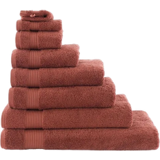OEKO-TEX Towels Dunelm Egyptian Cotton Bath Towel Brown (125x70cm)