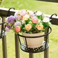 Pots, Plants & Cultivation Shein Hanging Railing Plant Pot Holder