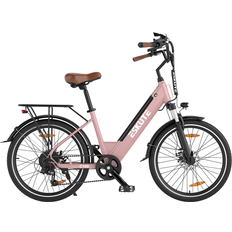 Sähköpyörät Eskute C100 26" 250W 36V 10.4Ah 2025 - Pink Women's Bike