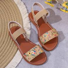 Girls - Laced Sandals Shein Summer Girls Breathable Sandals - Casual Princess
