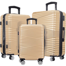 Touch of Venetian Lightweight Spinner Set of 3 - Gold