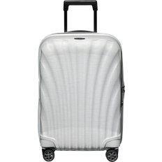 Norwegian Cabin Bags Samsonite C Lite Spinner Expandable 55cm - Off White
