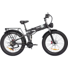 Ridstar H26pro Electric Bike 1000W Motor Matte Black Unisex
