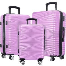 Touch of Venetian Lightweight Spinner Set of 3 - Pink