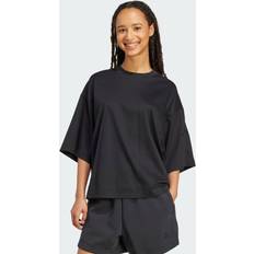 adidas Soft Lux Loose Tee - Black