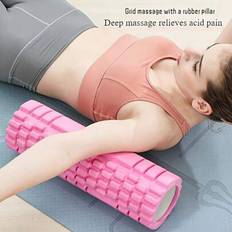 Pink Foam Rollers Shein EVA Foam Yoga Roller 1pc