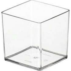 Shein Plastic Square Transparent Flower Vase