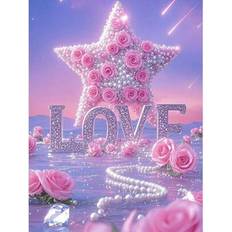 Shein Meteor Shower Flower Field Diamond Painting Kit