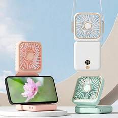 Shein 3-In-1 Portable Handheld Fan With Makeup Mirror