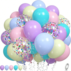 Gold Latex Balloons Shein 12 Inch Pastel Latex Balloons 52pcs