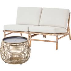 IKEA Loungeset IKEA Tvarö Frösön 2-Sits Möbelgrupp Utomhus Beige Loungeset