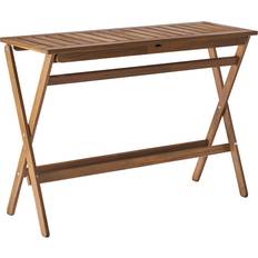 IKEA Trädgårdsbord IKEA Fällbart Bord Ljusbrunlaserad 108x37 cm