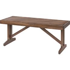 IKEA Trädgårdsbänkar IKEA Bänk Utomhus Akacia 100 cm Trädgårdsbänk
