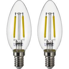 IKEA E14 LED-lampor IKEA Solhetta LED Ljuskälla E14 250 Lumen Kronljus/Klar