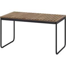 IKEA Utdragbart Bord Utomhus Ljusbrunlaserad 135/190x74 cm
