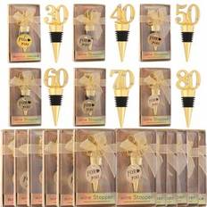 Gold Bottle Stoppers Shein Reusable Metal Wine With Numbers Bottle Stopper