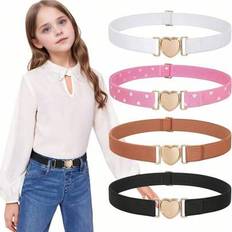 Belts on sale Shein Elastic Belts For Toddler Kids - Adjustable