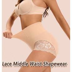 Shein Girdles Shein Women Shapewear To Control Waist Seamless Lace Body Shaper Compression Shorts