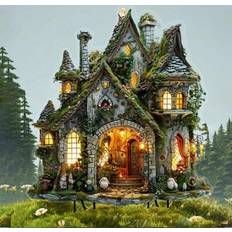 Shein 2D Fairyland Cottage Garden Stake 1 Piece