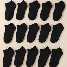 S Socks Shein Children's Solid Color Socks - 20 Pairs