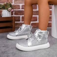Shein Girls High-Top Sports Sneakers - Spring/Summer