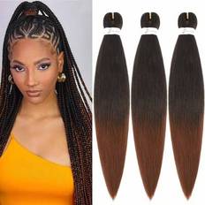 Hair Wefts Shein Braiding Hair Pre Stretched 30 Inch 1/3/7 Packs