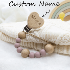 Personalized Pacifier Clip Custom Baby Pacifier