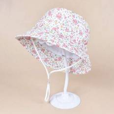 S Bucket Hats Children's Clothing Shein Children's Casual Ditsy Floral Bucket Hat - Spring/Summer