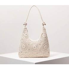 Shein Floral Hollow Crochet Woven Shoulder Bag - Must Haves