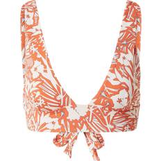 Tommy Hilfiger Orange Bikinis Tommy Hilfiger Tropical Print Fixed Triangle Bikini Top