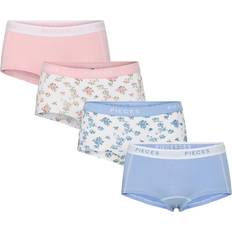 Pieces Dam Trosor Pieces Pclogo Lady 4 Pack Bc - Multi/Patterned
