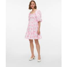 Vero Moda Vmnomia Kort Klänning - Rosa