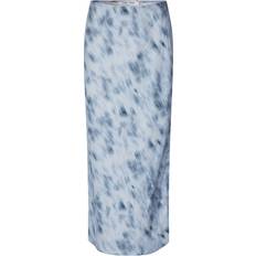 Samsøe Samsøe Kjolar Samsøe Samsøe Kjol Saagneta Long Linen Wonder Blur Dawn