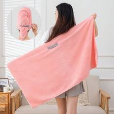 Pink Hair Wrap Towels Shein Quick Drying Hair Towel Wrap 1pc