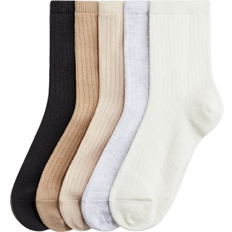 H&M Jente 5-Pack Sokker - Hvit
