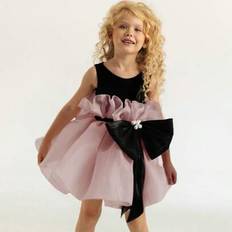 Children's Clothing Shein Young Girl Bow Knot Tulle Princess Dress - Wedding