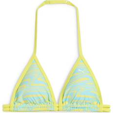 Turkis Bikinier Puma Triangle Top - Turkis/Gul