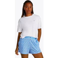 Pigiama Tommy Hilfiger Shorty - Blu Cielo/Bianco