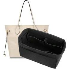 Women Cosmetic Bags Shein Felt Purse Insert Organizer Portable Cosmetic Bag - Speedy Travel Essentials