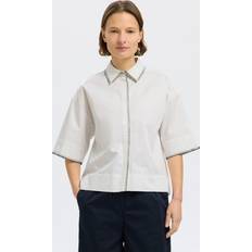 Skind Bluser Selected Bluse SLFFIA - Hvid