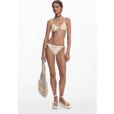 Normal talje Bikinitrusser Desigual Bikinitrusse - Orange/Hvid